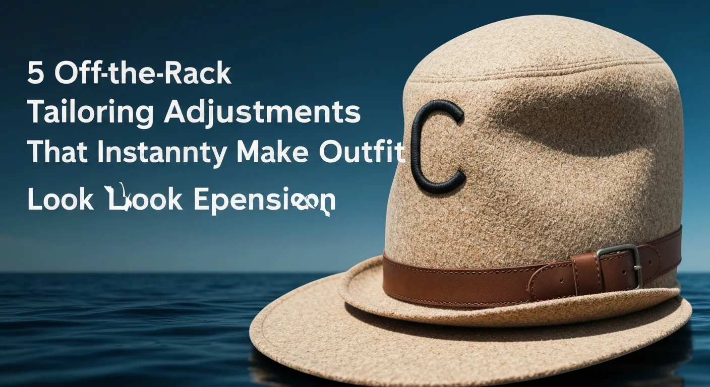 5 Off-the-Rack Tailoring Adjustments That Instantly Make Any Outfit Look Expensive